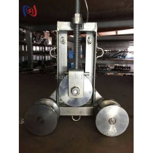 Aluminum Sheave Ground Block 100A Conductor Stringing Blocks