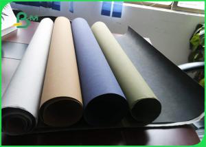 Quality 0.55mm White / Blue / Black Kraft Liner Paper Fabric For Shopping Bag / File Folder for sale