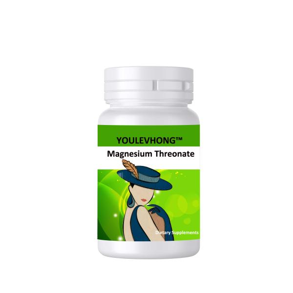 Gluten Free Magnesium Threonate Capsules Dietary Supplement For Enhanced Cognitive Function