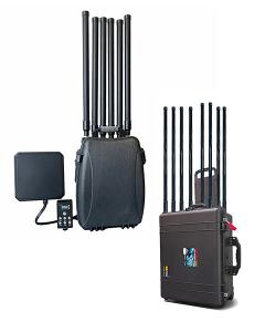 Long Range Drone Jamming Device With 1km Distance Remote Control Interface 9dBi Antenna
