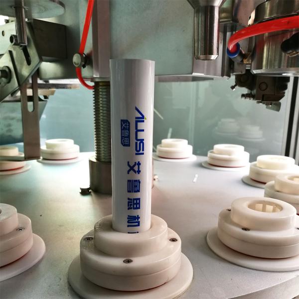 Cosmetic Cream Toothpaste Soft Laminate Plastic Small Automatic Tube Filling Sealing Machine