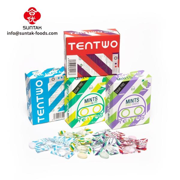 Extra Strong Mints Sugar free Pressed Confectionery Assorted Candy