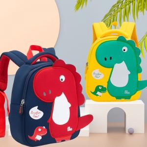 China 3d Dinosaur Waterproof Kids Backpack Cartoon Children School Bags OEM on sale