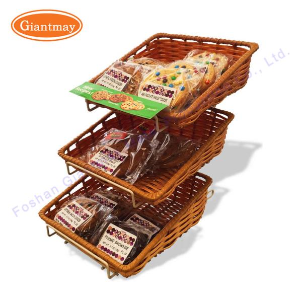 Hook Wire Counter Display Food Stand Countertop Rack