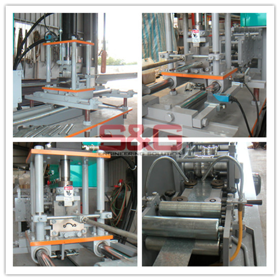 Hydraulic Shearing Shutter Door Roll Forming Machine Gear box Transmission