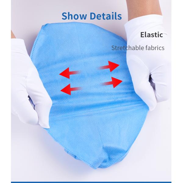 Impregnated Nonwoven Disposable Hair Net Cap For Nurse And Doctor