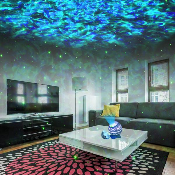 Voice Control Dinosaur Egg Galaxy Projector Nebula ABS PC Material