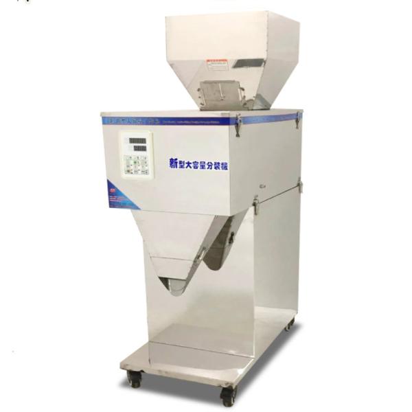 Coffee Bean Granule Tea Weighing Machine , Vibration Automatic Powder Filling Machine