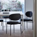 Funky Upholstered Dining Chairs Steel Frame Series 430 Chairs Easy To Clean