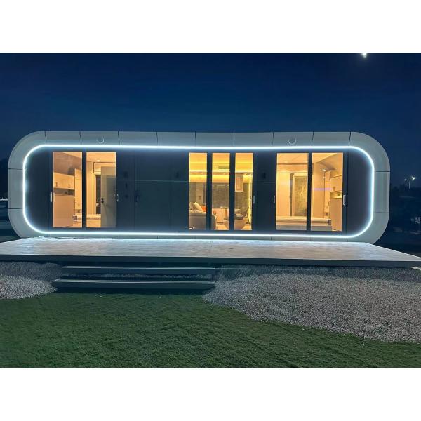 Discover the ultimate in mobile living with our Portable Capsule House. This modular, Eco-friendly home offers a comfortable and stylish retreat,