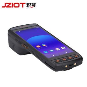 Restaurant PDA with Thermol Printer 2D QR Code Scanner RFID Handheld Terminal for Industrial Use Android 11 Operating System