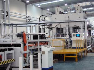 Quality Efficient Short Cycle Lamination Laminating Hot Press Line for sale