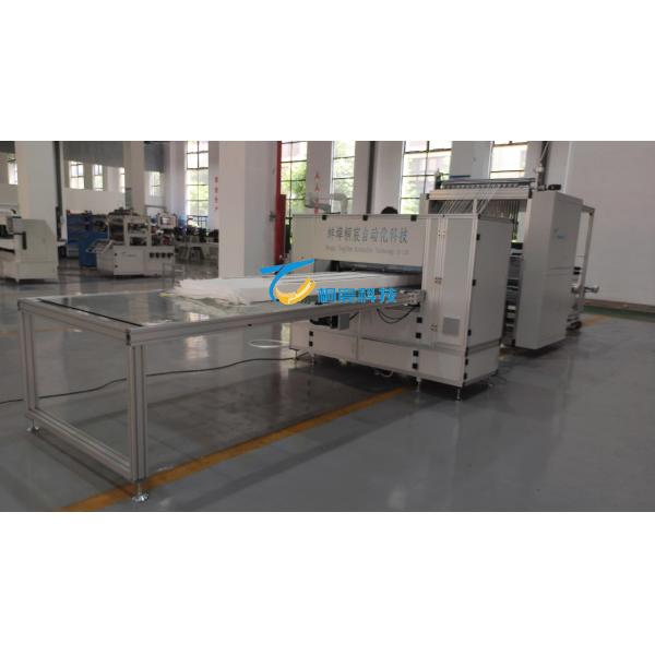 Fully Automatic Glass Fiber Pleating Machine Pleated Paper Production Line 60Hz
