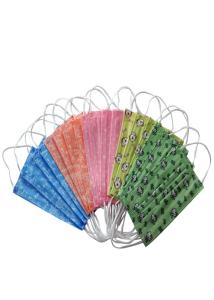 Quality Multi Colored Disposable Face Mask For Children , Disposable Dust Mask Single Use for sale