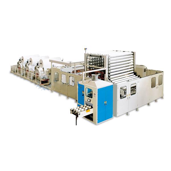 4 Blades Tissue Paper Manufacturing Machine Φ76mm Jumbo Roll Core