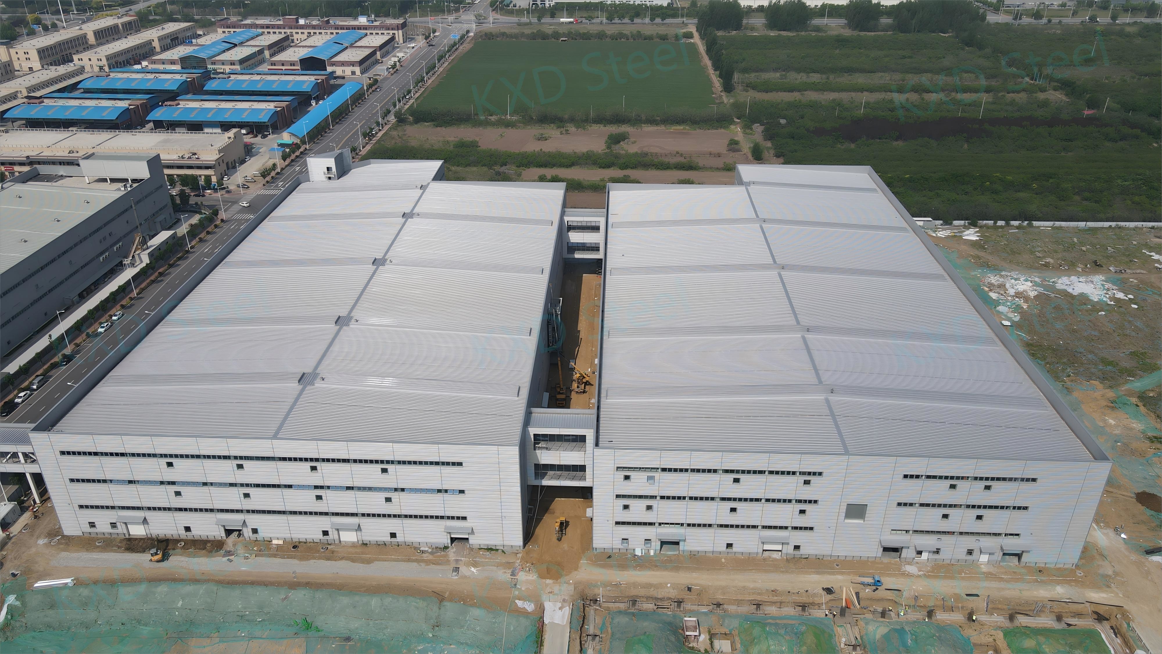 Prefabricated Light Steel Frame Buildings Food Processing Workshop Construction Buildings