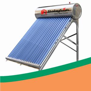 China Compact solar energy product vacuum tube non pressure solar water heater on sale