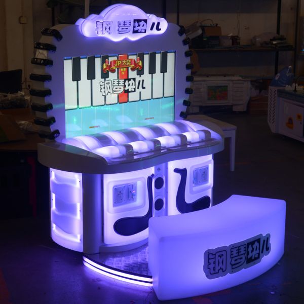 Kids Piano Drum And Music Arcade Game Machine Coin Operated 350w 110V