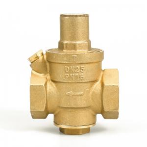 Quality 0.2-1.6MPa Safety Brass Pressure Reducing Valve With PTFE Seal for sale