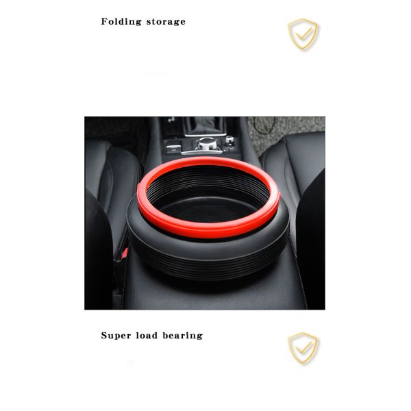 Hot Car Accessories Can Be Installed Everywhere to Save Space Portable Car Retractable Garbage Cans