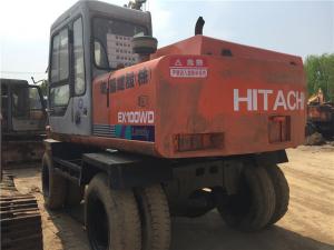 Quality Used Hitachi Wheel Excavator EX100WD-1 for sale