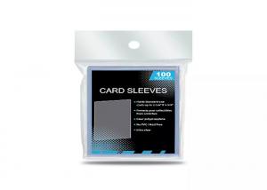China 2.5x3.5 Trading Card Sleeves , Premium Card Sleeves Waterproof on sale
