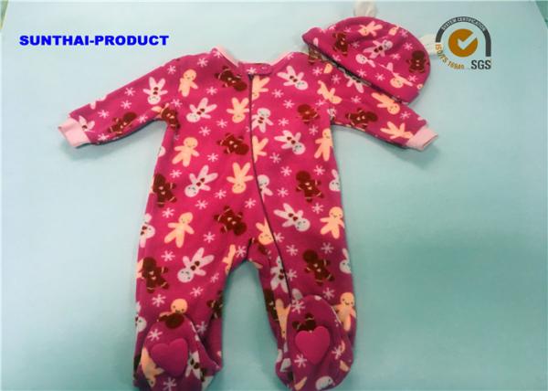Buy Snowman Print Newborn Baby Girl Pram Suit 2 Packs Long Sleeve Rompers Sleeper at wholesale prices
