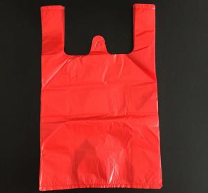 Quality Biodegradable HDPE/LDPE T-Shirt Plastic Singlet Bags for Other Household Products for sale