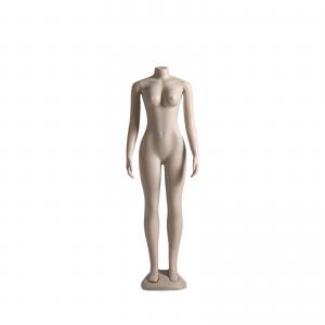 China Crafted Headless Female Mannequin Skin Colored With Natural Full Body Curve on sale