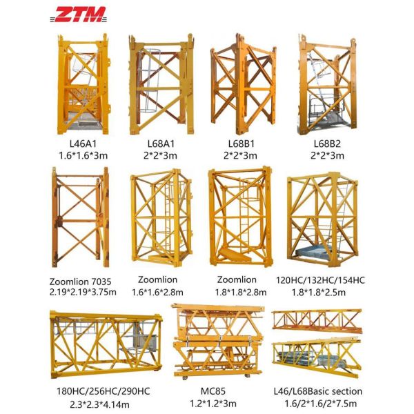 Liebherr Tower Crane Mast Section 290HC