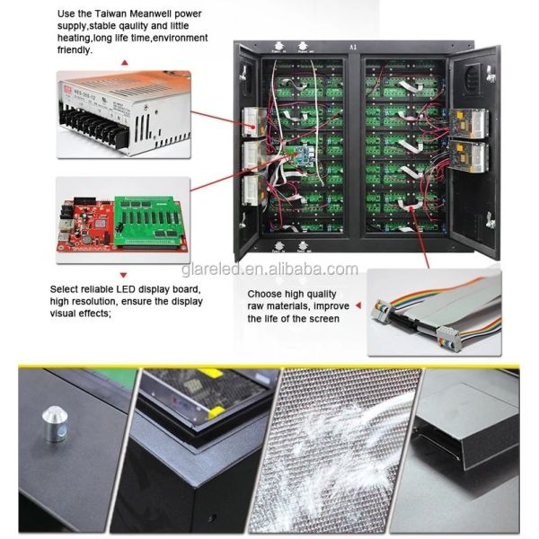 EN12966/NTCIP Compliant LED Variable Message Sign with Customizable Display Dimension and Aluminum Cabinet
