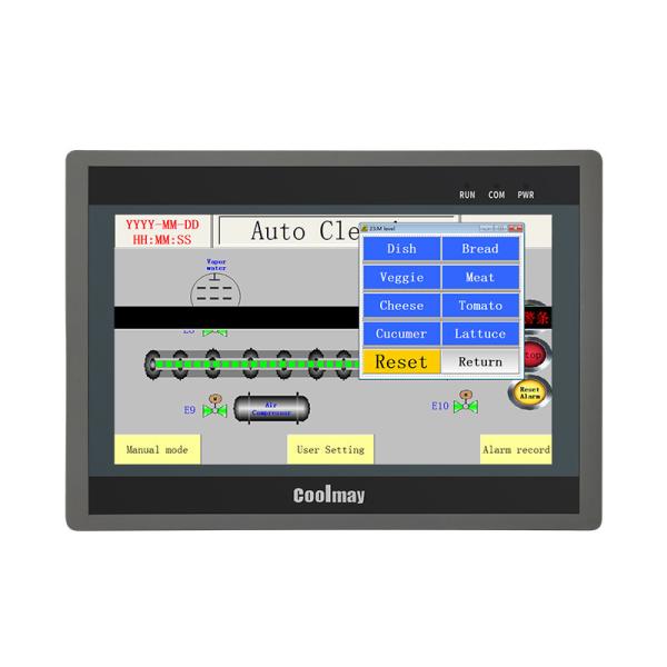 Buy High Processing Speed Integrated HMI PLC RS232 8 Bit Encryption at wholesale prices