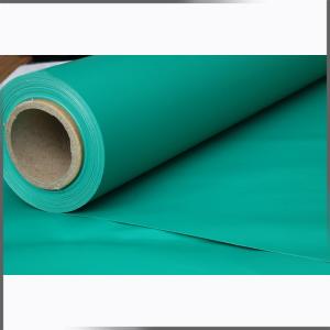 Quality Waterproof PVC Coated Tarpaulin Fabric , 5m Fire Resistant Tarp Camping for sale