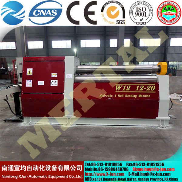 MCLW12CNC-20X2500 Plate Rolling Machine/4 Roll Plate Rolling Machine with Ce Standard