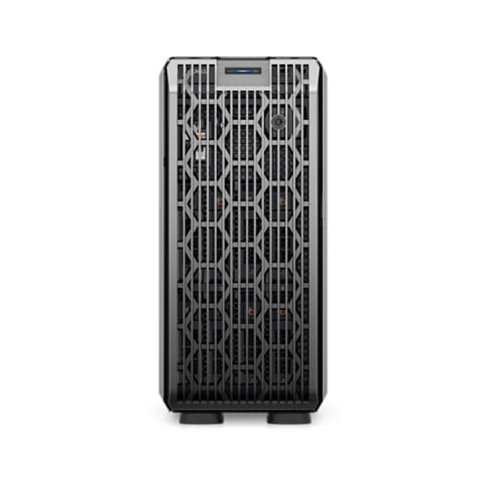 T550 Processor Type PowerEdge Tower Server with Unconfigured RAID and Rack Type Design