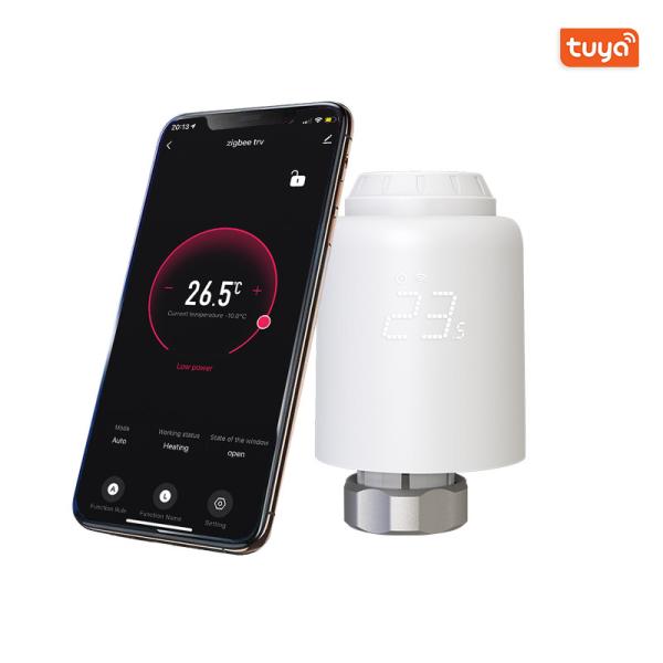 Buy ZigBee WIFI Smart Thermostatic Radiator Valve Digital Programmable Smart Temp Controllers at wholesale prices