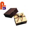 High End Design  Recyclable With Silk Ribbon Accessories Cardboard Gift Boxes for sale
