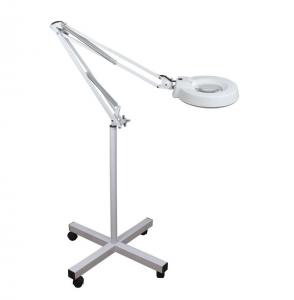 Quality Lighted Magnifying Glass Floor Lamp For Salon , Circuit Board Inspections for sale