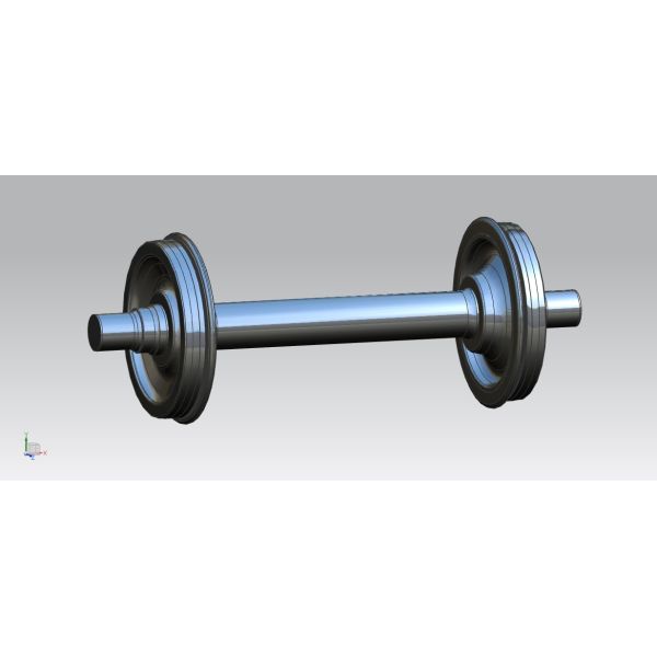 AAR Heavy Duty Steel Crane Rail Wheelset