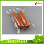 Flat Heat Seal Bottom Open Clear Vacuum Packaging Pouch For Sausages / Fruits