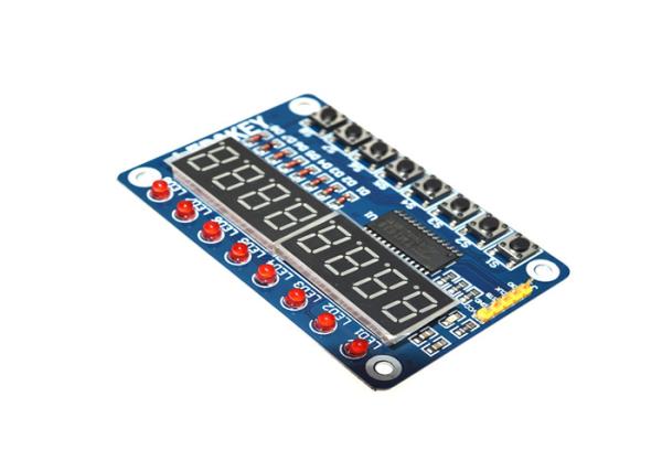 Buy 0.24A Digital LED Tube Arduino Development Board TM1638 8 Bit LED Display Module at wholesale prices