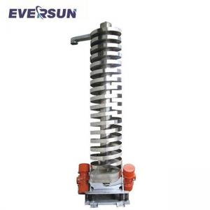China Stainless Steel Vertical Screw Elevator / Vibrating Spiral Conveyor For Granular Material on sale