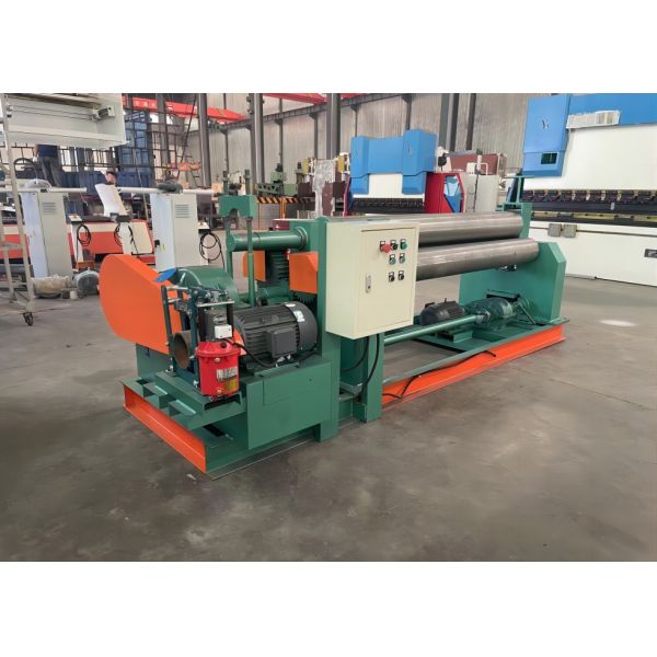 Mechanical Symmetrical 3 Roller Plate Bending Rolling Machine Hydraulic