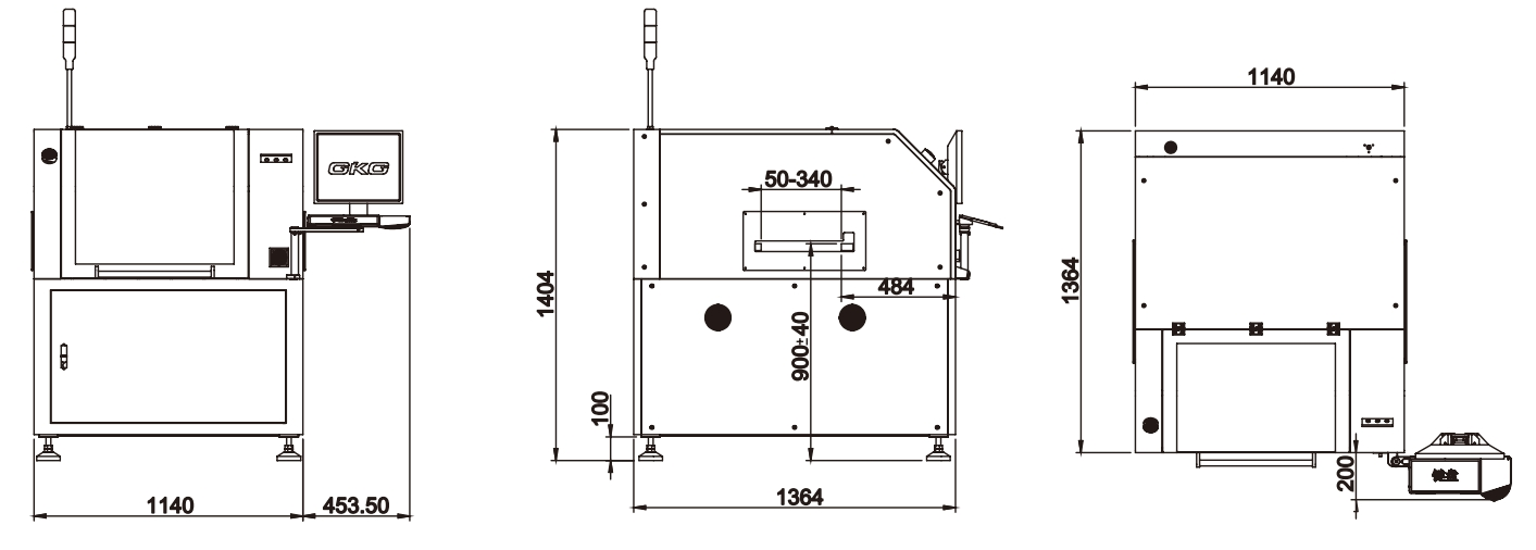 Pcb Board Fully Automatic Solder Paste Printer Equipment
