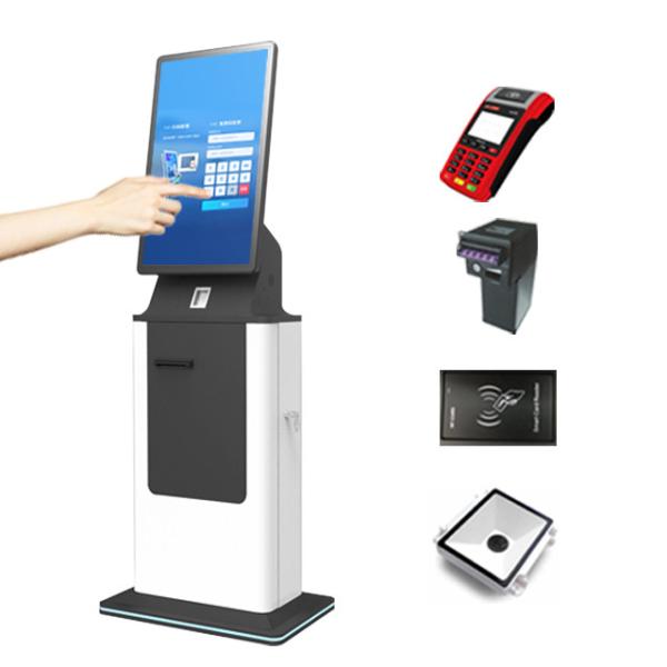 Buy NFC Self Payment Kiosk Self Order Machine With Printer QR Code Scanner at wholesale prices