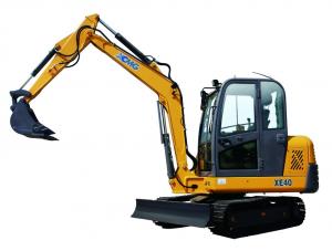 China 6 Ton Mini crawler Excavator With Hydraulic Pump Rated Loading 5960kg on sale