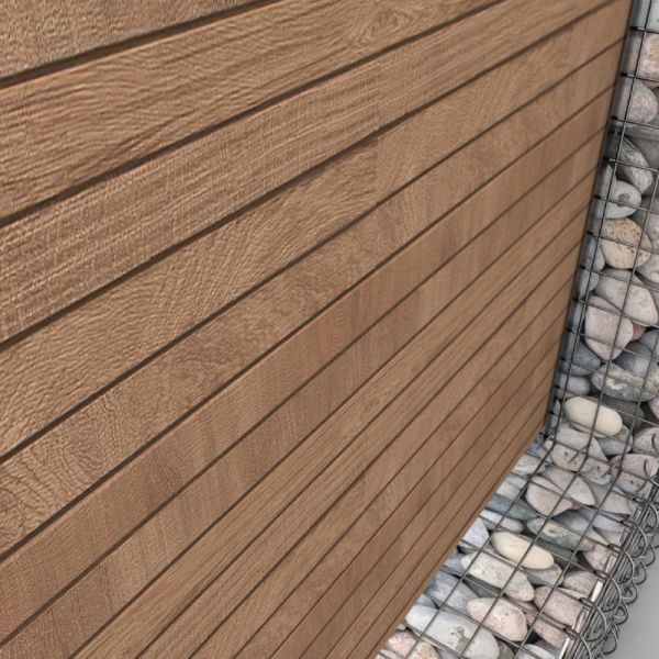 Galvanized 50x100mm 4mm Garden Gabion Baskets