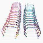200 Sheets 1'' Double Coil Binding Wires A5 Double Loop Wire For Notebook