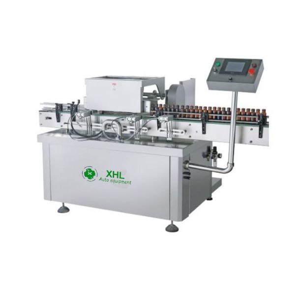 XHL-LSXP vertical rotary table glass bottle air washing machine for bottle cleaning