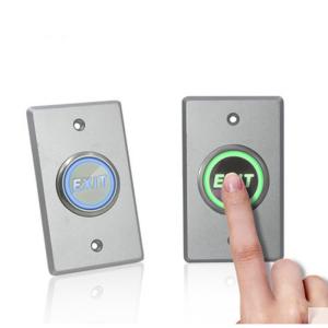 China Smart Access Control Exit Button Push Exit Switch Door Release Touch Door Push Button on sale